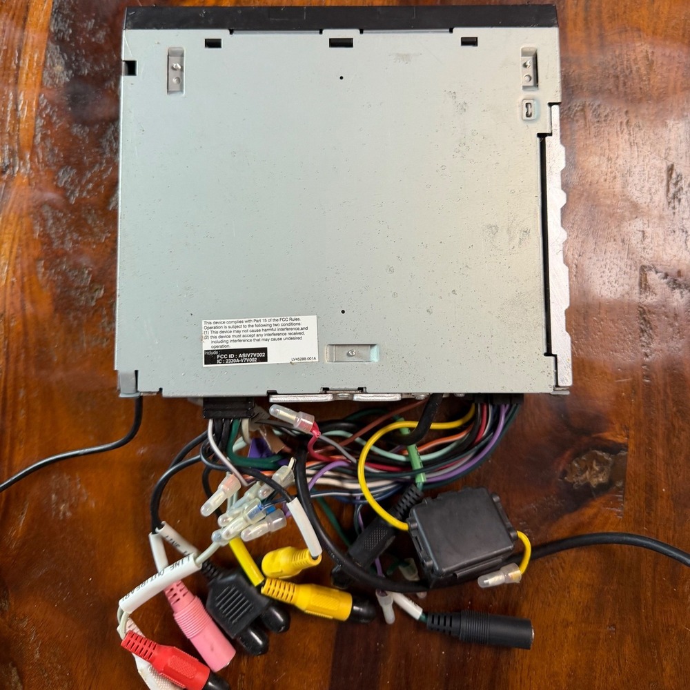 JVC KD-AVX40 El Kameleon DVD CD Receiver Car Stereo Head Unit Untested Parts - Picture 2 of 10